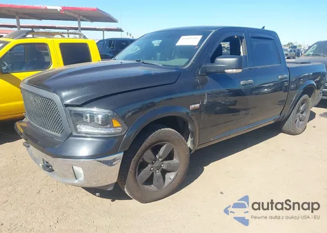 2015 Ram 1500 Outdoorsman z USA, uszkodzony, nr VIN 1C6RR7LT0FS739756